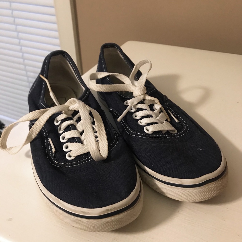 Navy Blue Vans